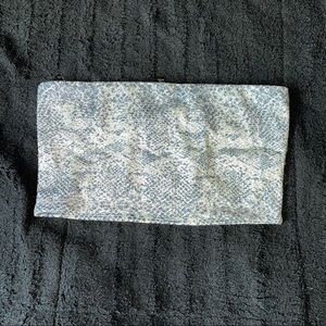 Sparkly snake skin bandeau